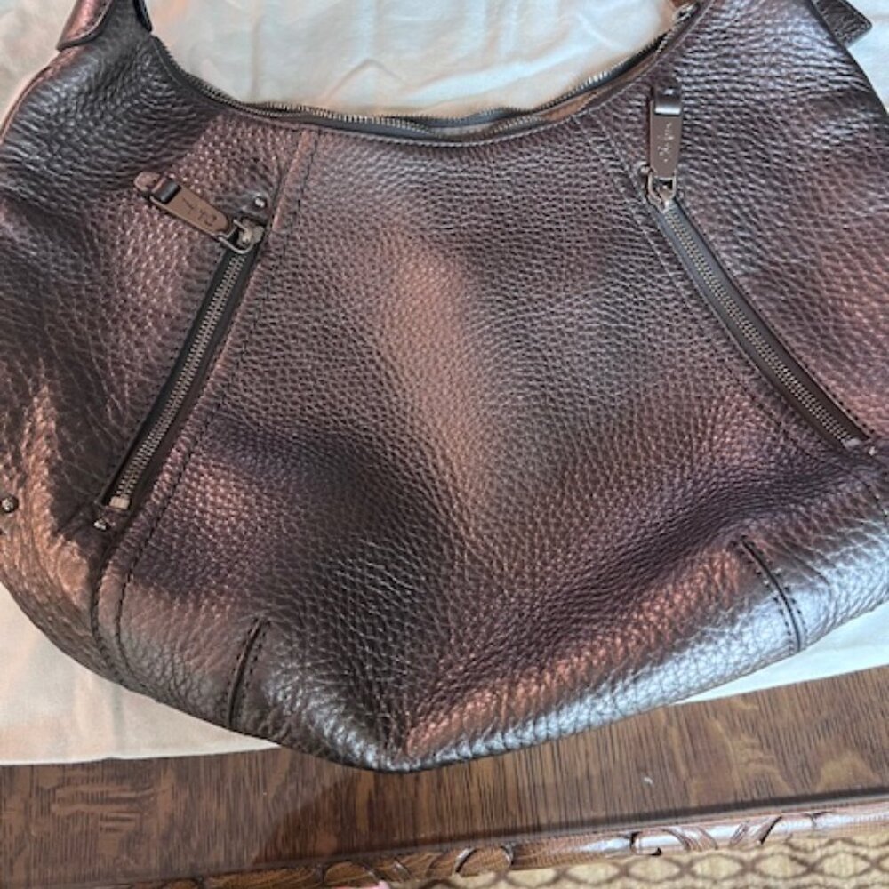 Cole Haan Gun Metal Hobo shoulder bag
